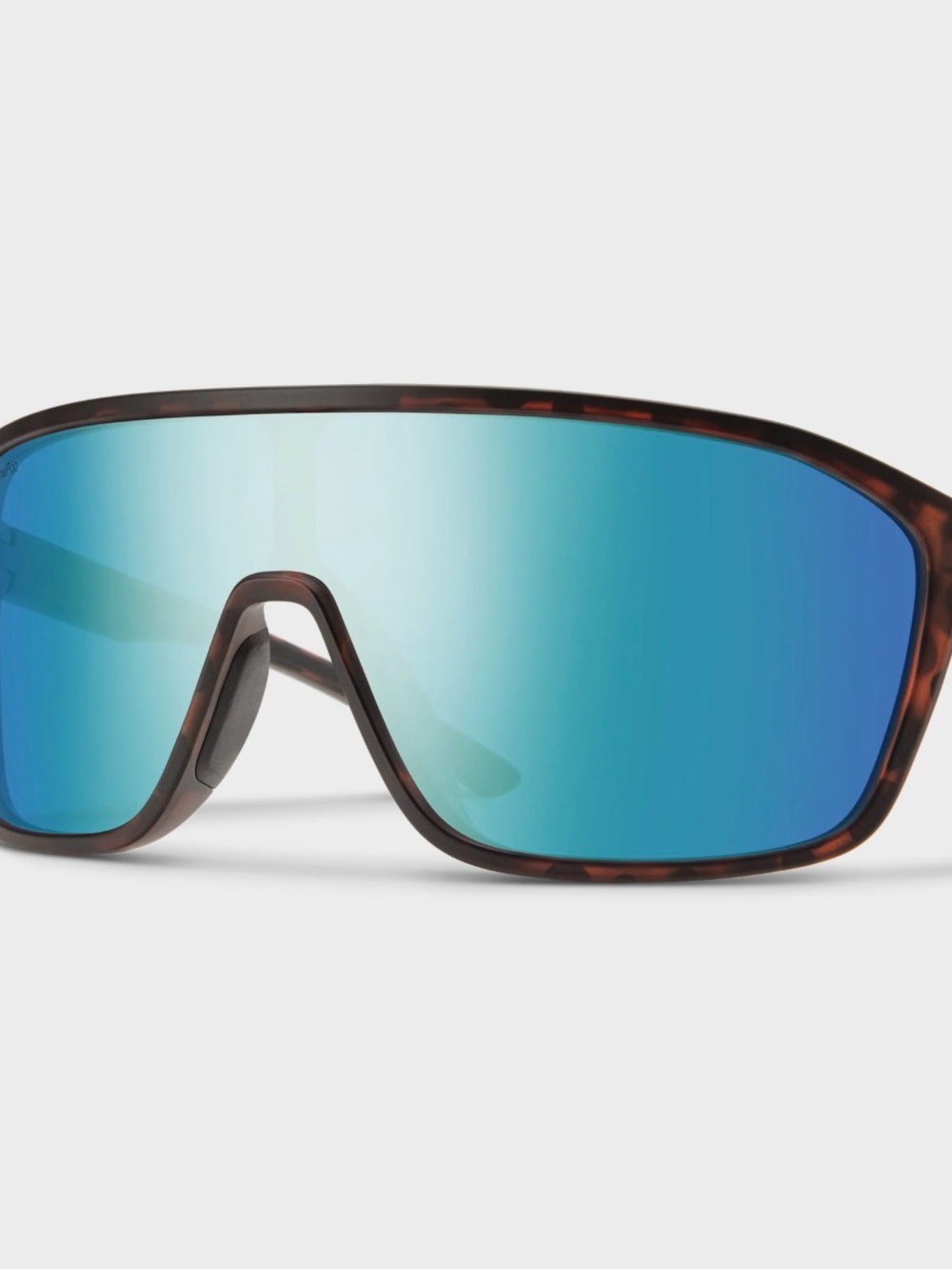 SMITH  boomtown Tortoise Frame Sunglasses with opal Mirror Lenses